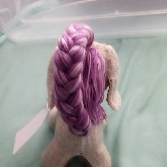 Stuff wool embroidery handmade dog ( Box CE ) - Picture 3 of 5